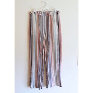Charlotte Russe Striped Palazzo Pants